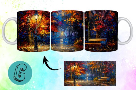 3D Oil Paint Fall Street Mug Wrap 20: A Comprehensive Evaluation