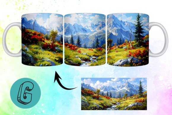3D Oil Paint Mountain Mug Wrap 17: A Comprehensive Evaluation for DIY Enthusiasts