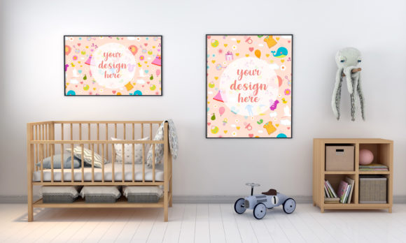 A 3D Kids Bedroom Empty Frames: A Strategic Asset for Modern Branding